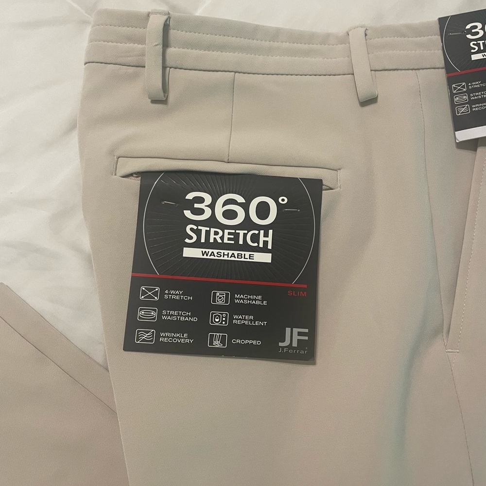 J F Ferrer men’s khaki slim pants